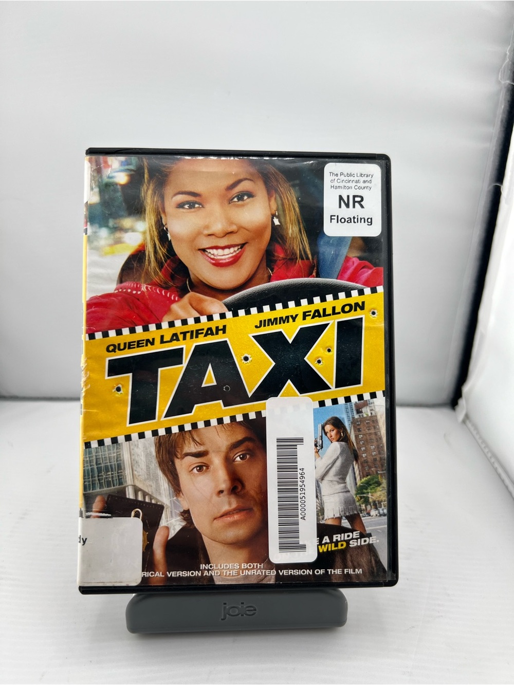 📀Taxi DVD - Queen Latifah & Jimmy Fallon - Yellow/Black